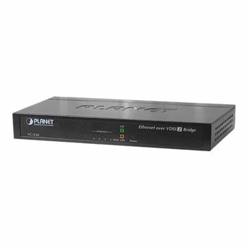 PLANET TECHNOLOGY Net Konverter Bridge PLANET VC-234 Ethernet over VDSL2 (4 Port)