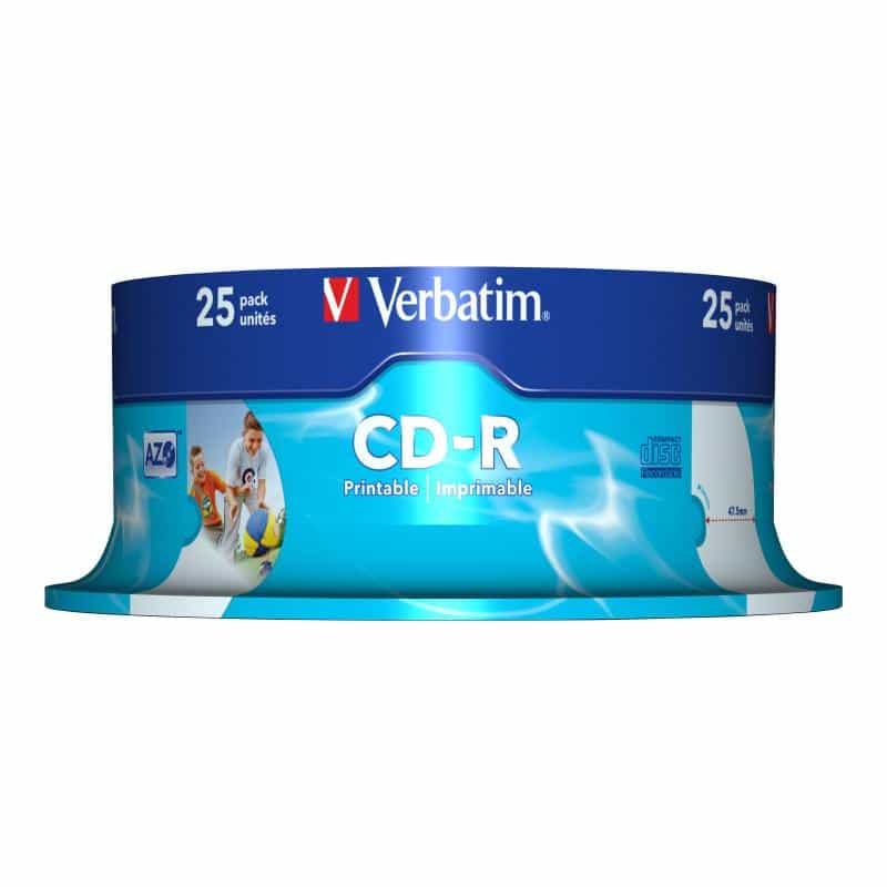 CD-R 700MB 25er Spindel 52x bedruckbar