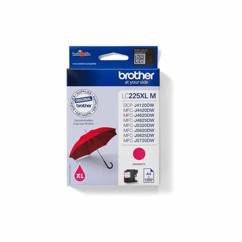BROTHER LC225XLM Magenta Tintenpatrone