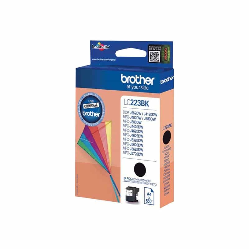 BROTHER LC223BK Schwarz Tintenpatrone