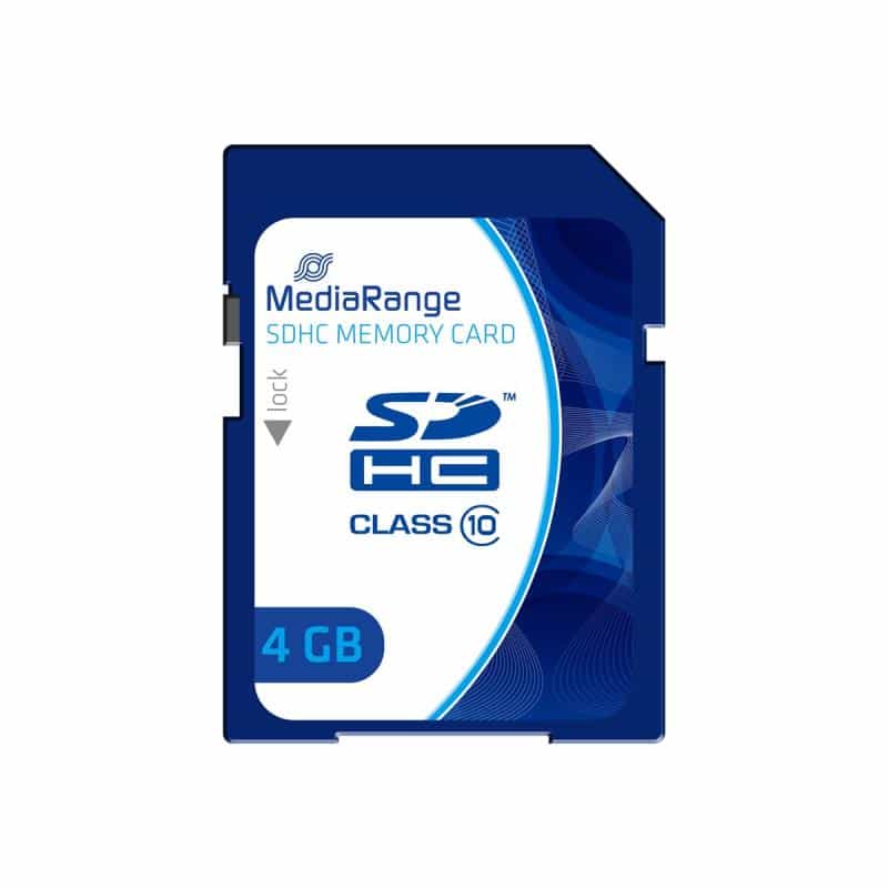 MEDIARANGE SD Card 4GB MediaRange SDHC CL.10