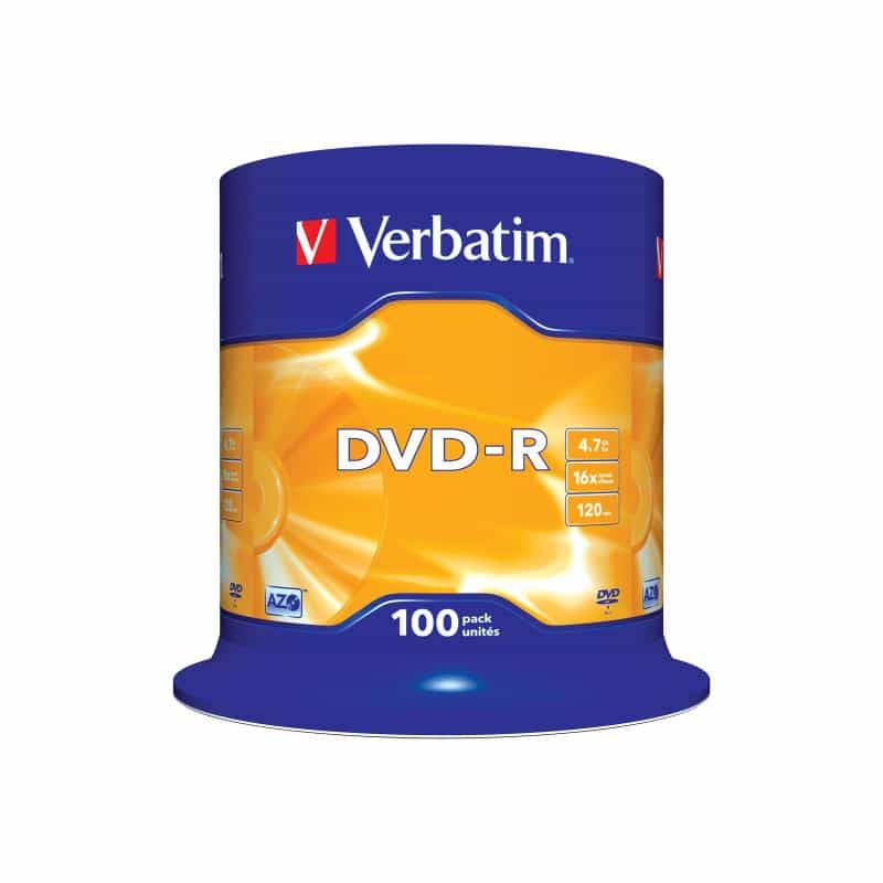 DVD-R 100er Spindel 16x Scratch Resistant