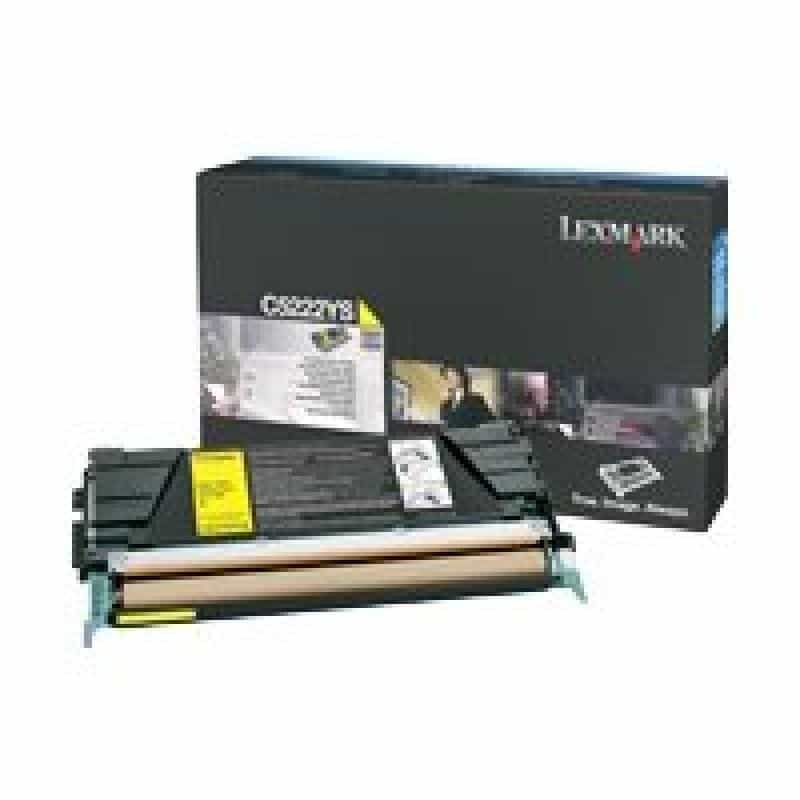 LEXMARK Gelb Tonerpatrone