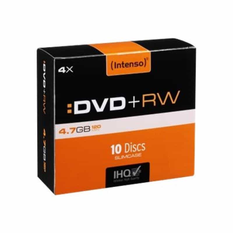 DVD+RW 10er Slimcase 4x