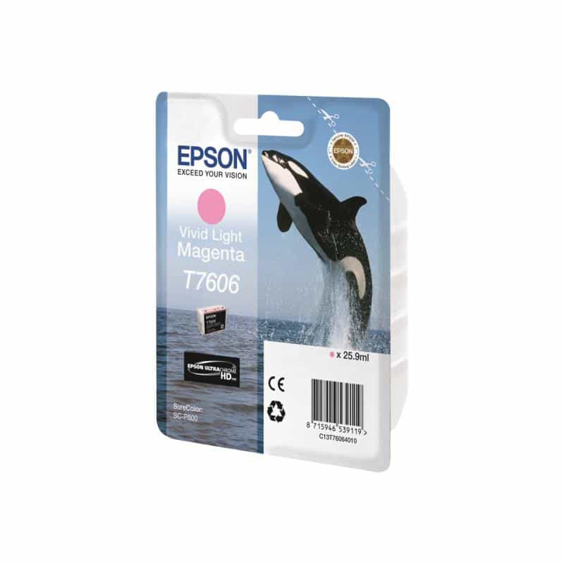 EPSON T7606 Vivid Light Magenta Tintenpatrone