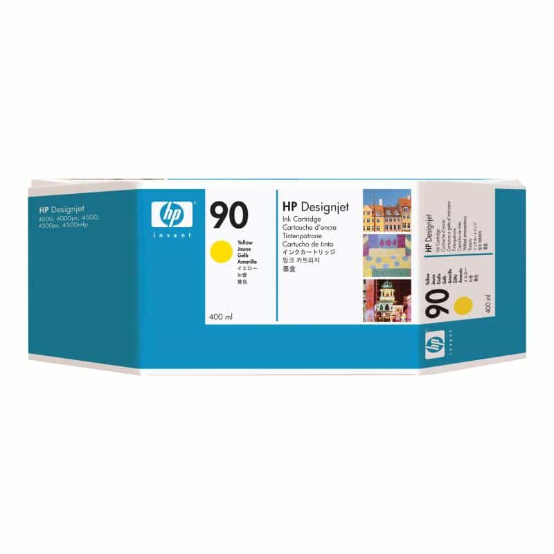 HP 90 Gelb Tintenpatrone