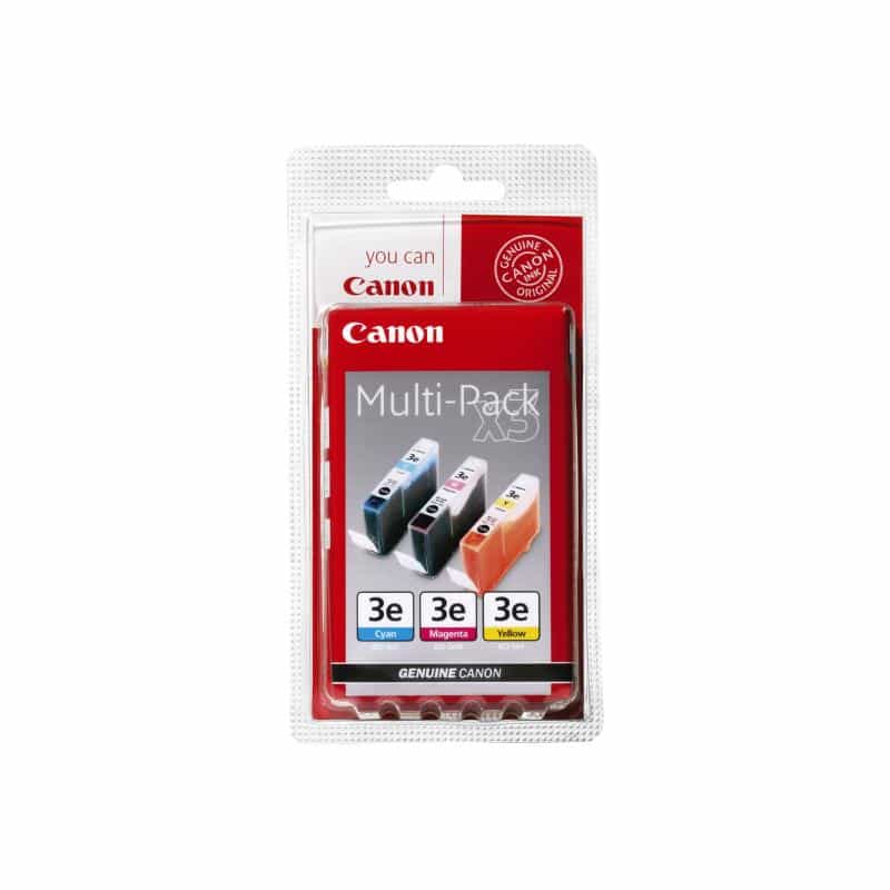 CANON BCI 3E Color Multipack Gelb, Cyan, Magenta Tintenbehälter CANON BCI 3E Color Multipack Gelb, Cyan, Magenta Tintenbehälter