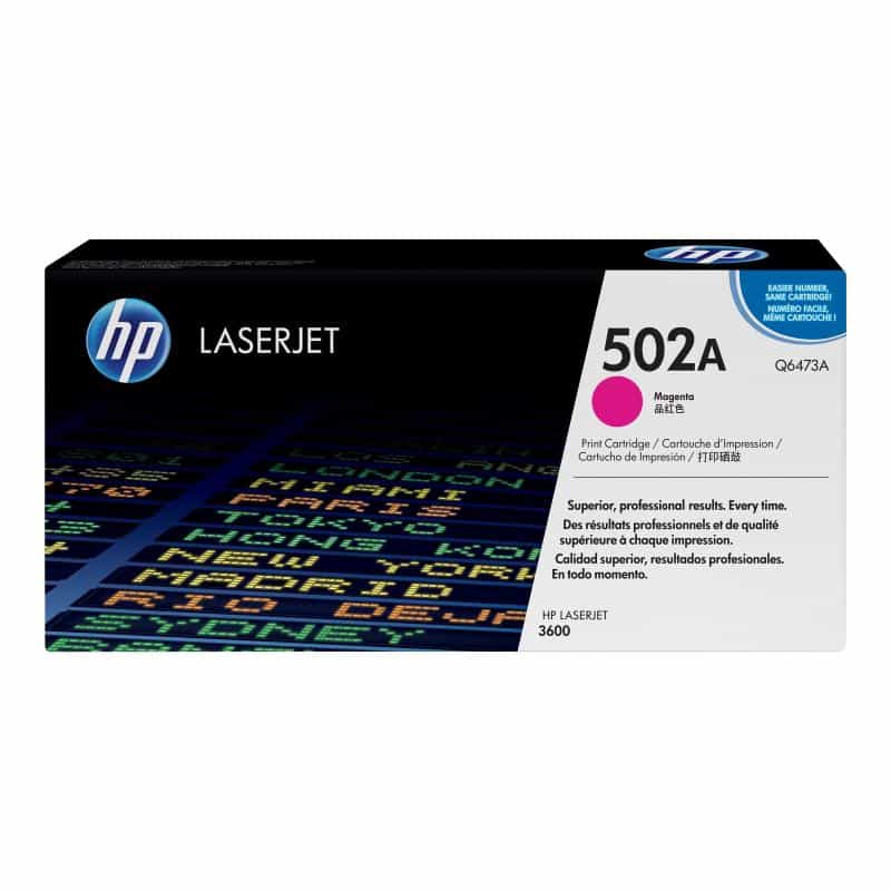 HP 502A Magenta LaserJet Tonerpatrone (Q6473A)