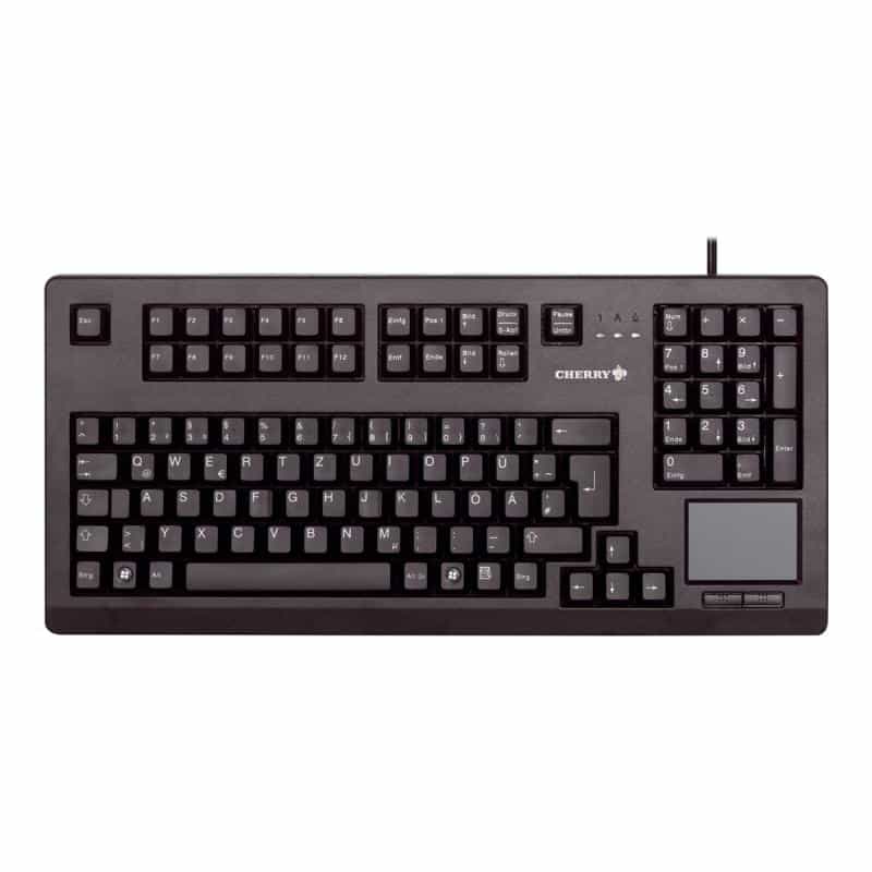 CHERRY G80-11900LUMDE-2 USB 2xPS/2 Keyboard schwarz (DE)