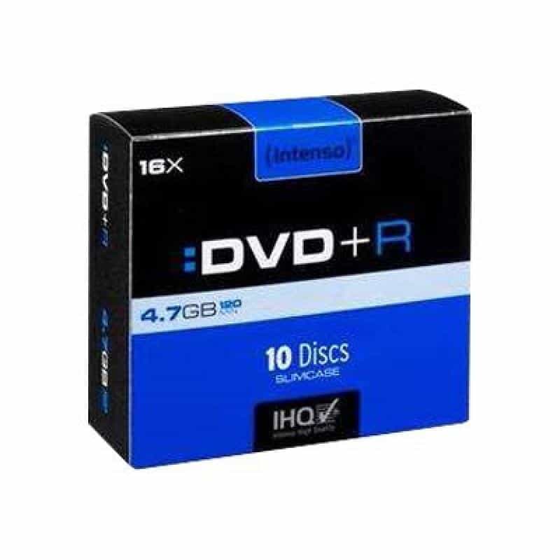 DVD+R 10er Slimcase 16x