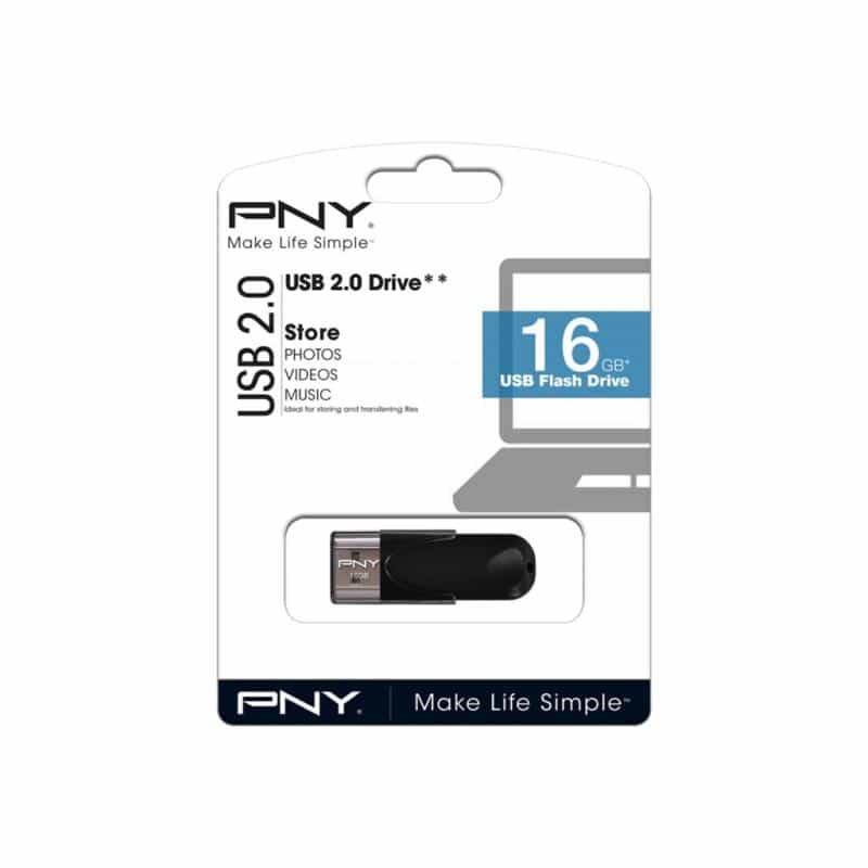 PNY USB-Stick Attaché 4 2.0 16GB lesen 25MB/S schreiben 8MB/S