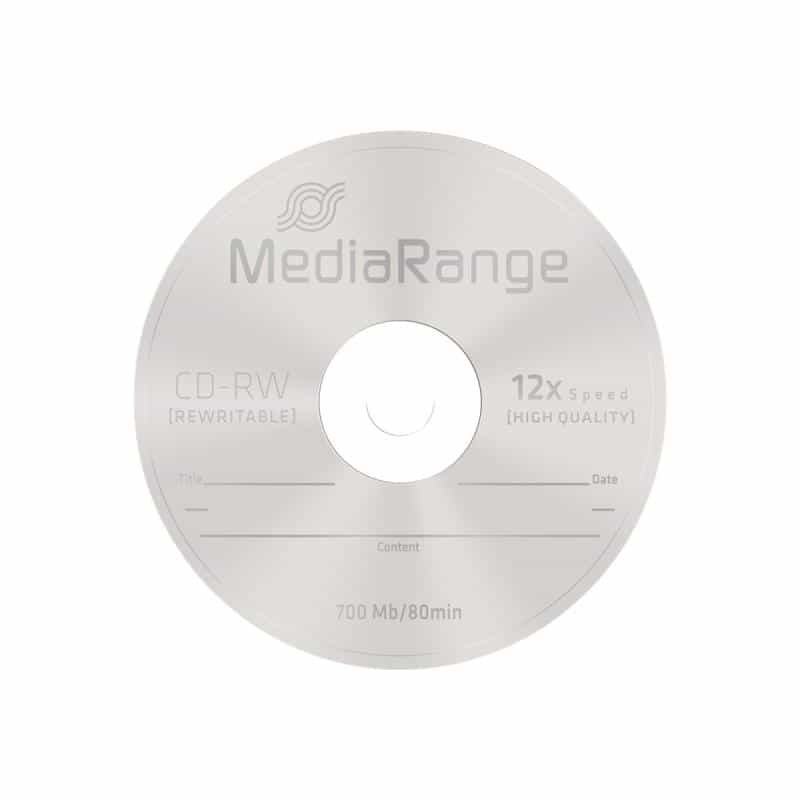 CD-RW 12x 10er Spindel 80min