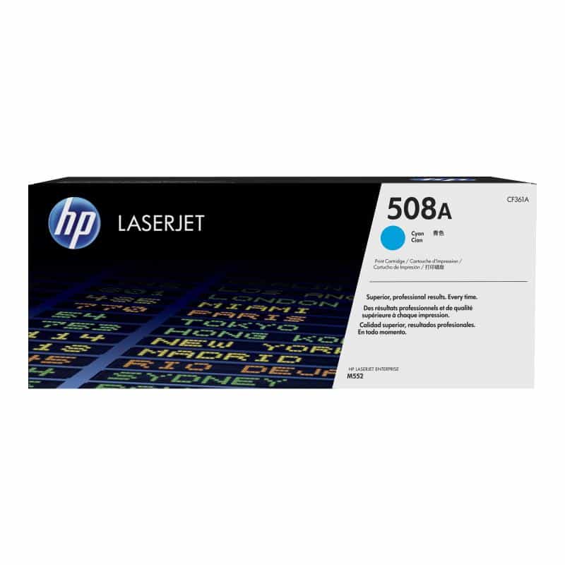 HP 508A Cyan LaserJet Tonerpatrone (CF361A)