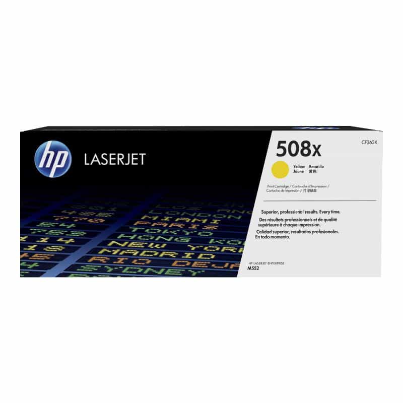 HP 508X Gelb LaserJet Tonerpatrone (CF362X)
