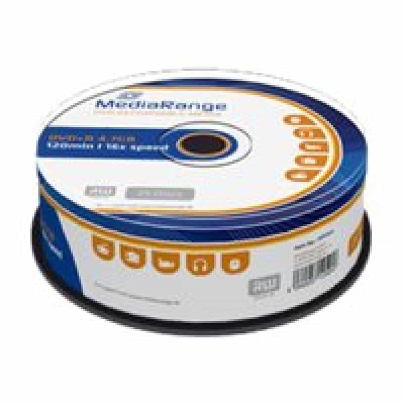 Mediarange DVD+R 25er Spindel 16X