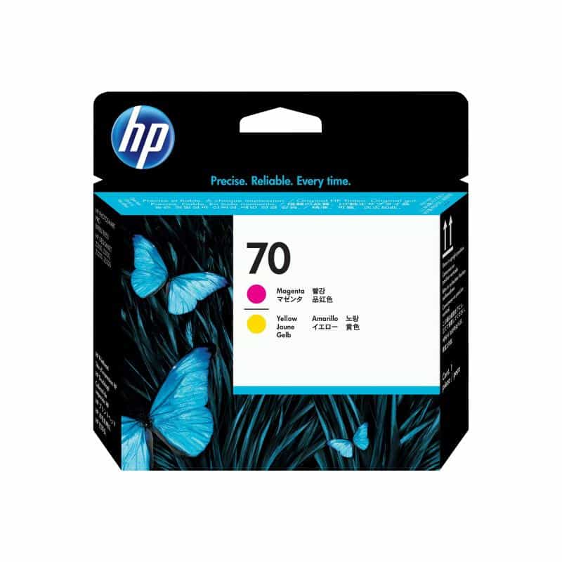 HP 70 Gelb, Magenta Druckkopf