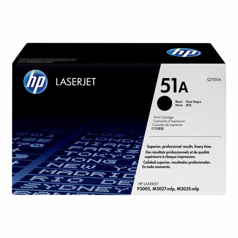 HP 51A Schwarz LaserJet Tonerpatrone (Q7551A)