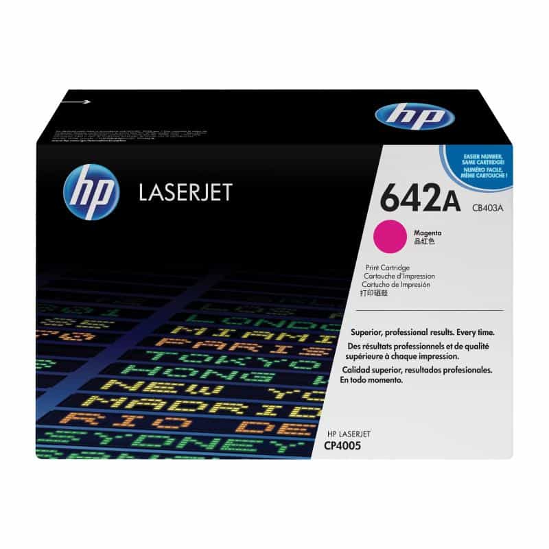 HP 642A Magenta LaserJet Tonerpatrone (CB403A)