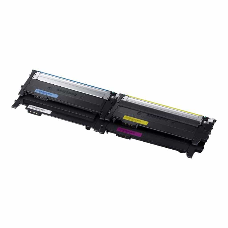 SAMSUNG CLT P404C Toner Rainbow Kit 4er Pack Schwarz, Gelb, Cyan, Magenta Tonerpatrone