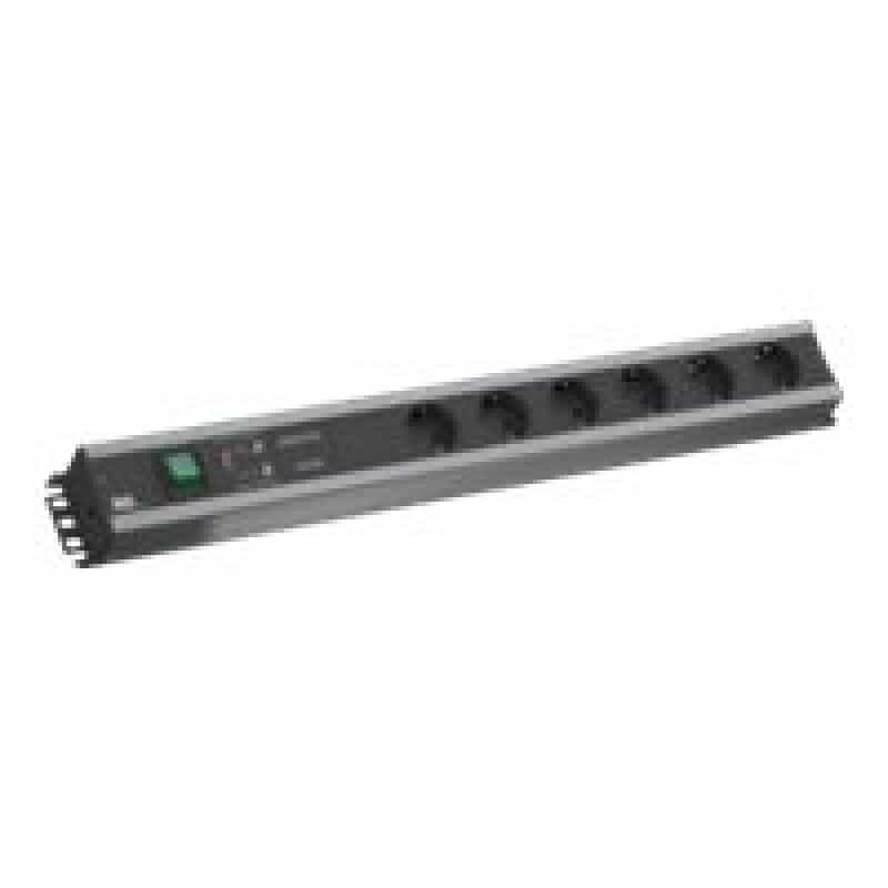 BACHMANN Handwerkerleiste 6-fach 90°, ÜSS, Filter