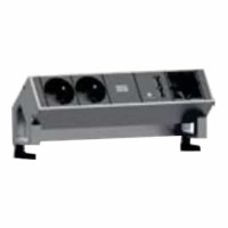 BACHMANN Steckdosenleiste Desk2 2xUTE Dosen 35° 1x