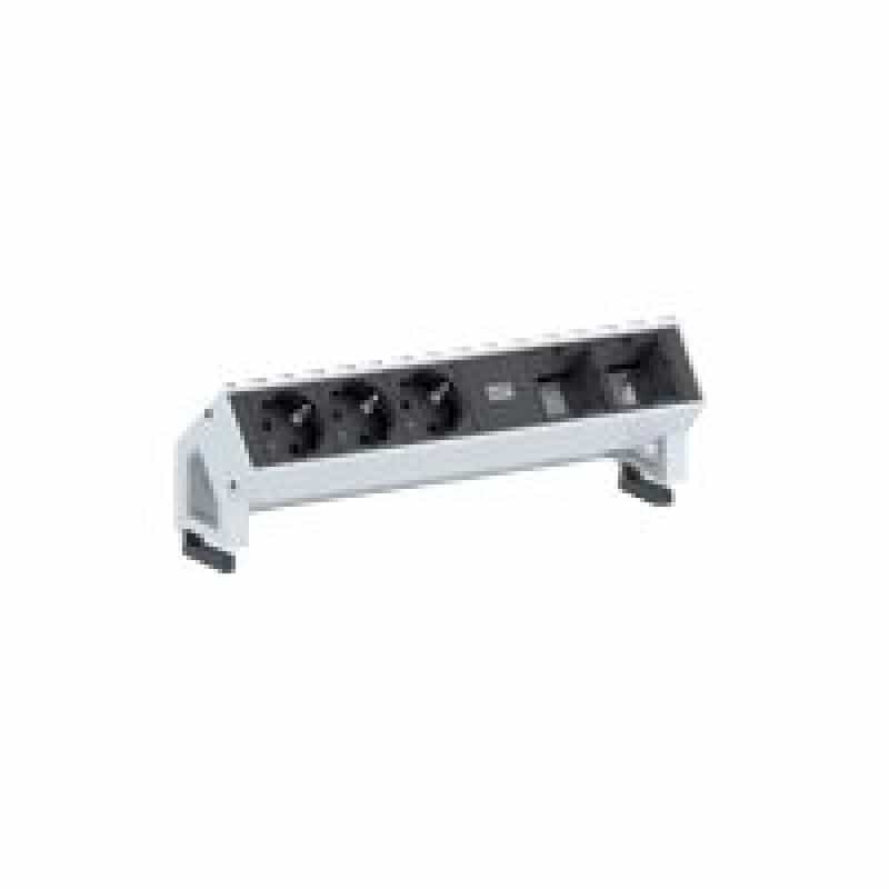 BACHMANN Steckdosenleiste Desk2 3xUTE Dosen 35°
