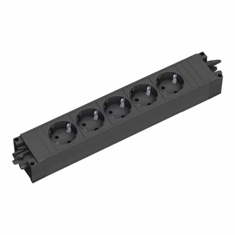 BACHMANN Steckdosenleiste Step base 5xSchuKo-Dosen