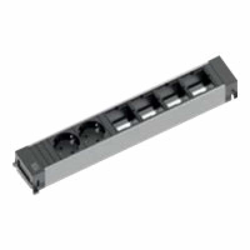 BACHMANN Steckdoseneinheit Power Frame ALU