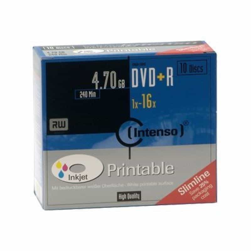 Intenso DVD+R 4.7GB, 10er Pack