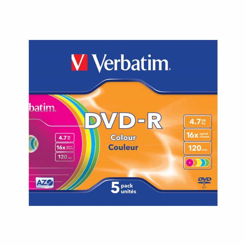 DVD-R 4.7GB 16X 5PK