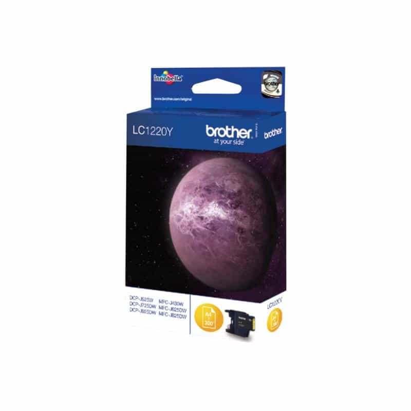 BROTHER LC1220Y Gelb Tintenpatrone BROTHER LC1220Y Gelb Tintenpatrone