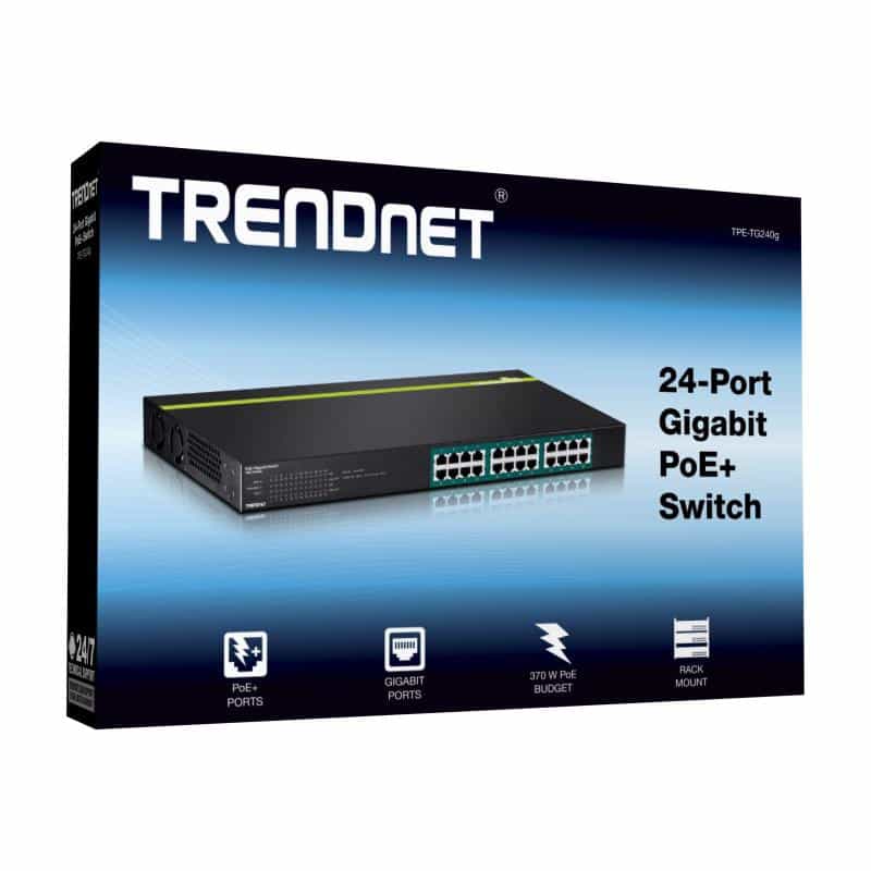 Trendnet 24-Port GREENnet Gigabit PoE+ Switch