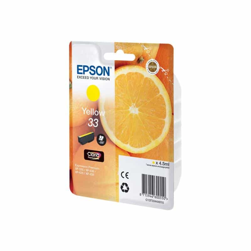 EPSON 33 Gelb Tintenpatrone
