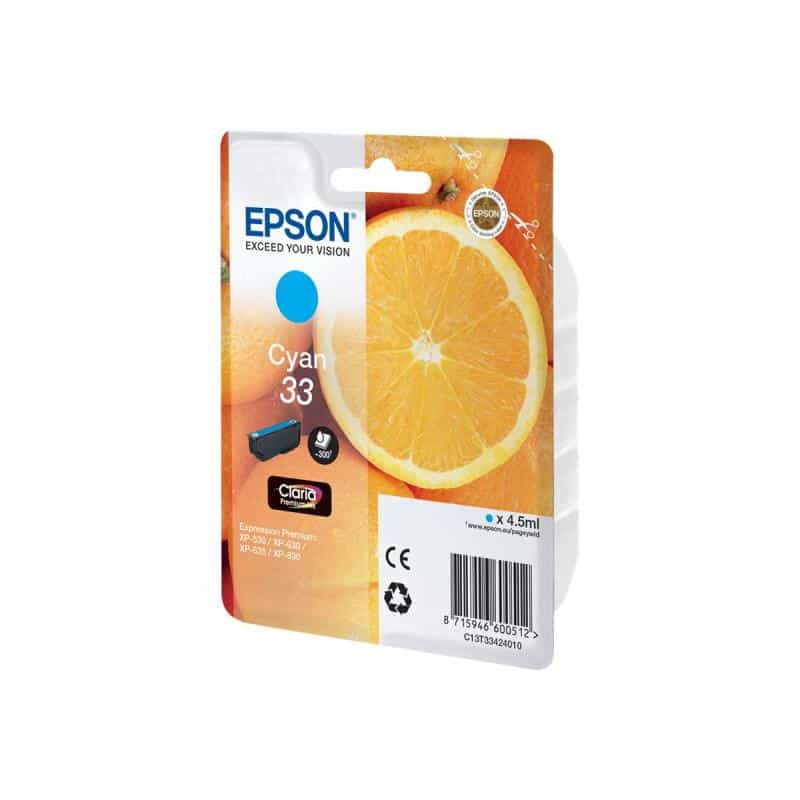 EPSON 33 Cyan Tintenpatrone