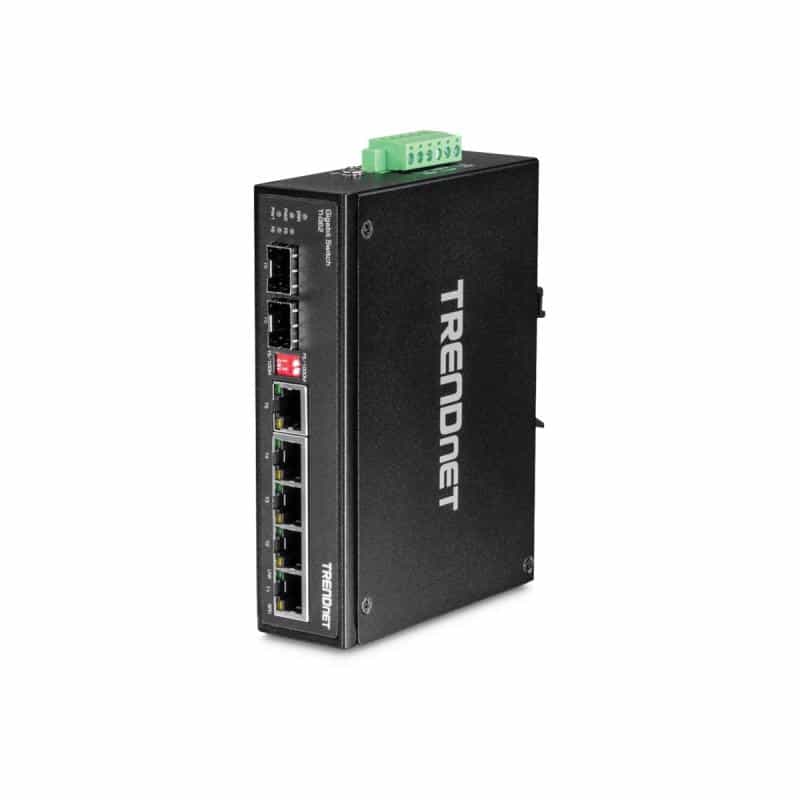 TRENDNET 6-PORT HARD. IND. GBIT SWITCH