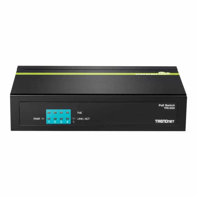 TRENDNET 5-PORT 10/100MBPS POE SWITCH