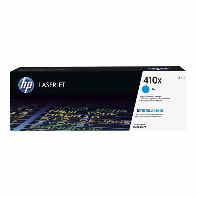 HP 410X Cyan LaserJet Tonerpatrone (CF411X)