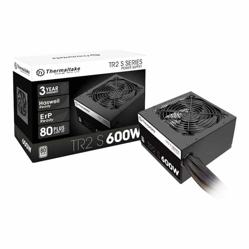 THERMALTAKE Netzteil Thermaltake TR2 S  600W/80+ Weiß 230V retail