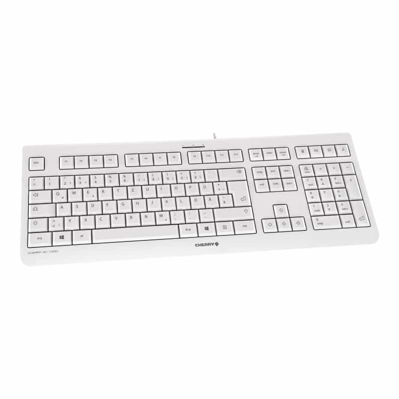 CHERRY Tas CHERRY  KC 1000 grau USB Great Britan Layout