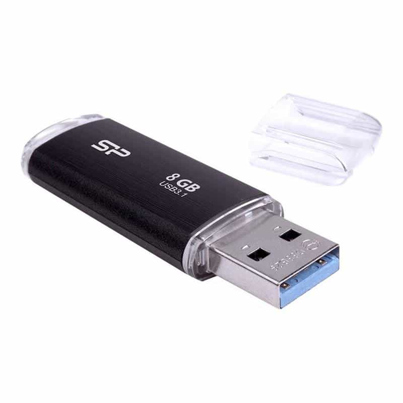 USB-Stick  8GB Silicon Power  B02  3.1 Black