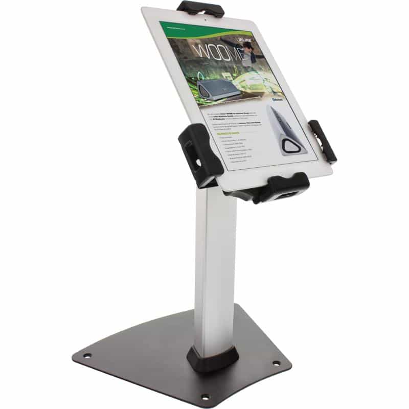 INLINE Tablet-Thekenhalterung zur Präsentation, abschließbar, universell für 7,9"-10,1" Tablet