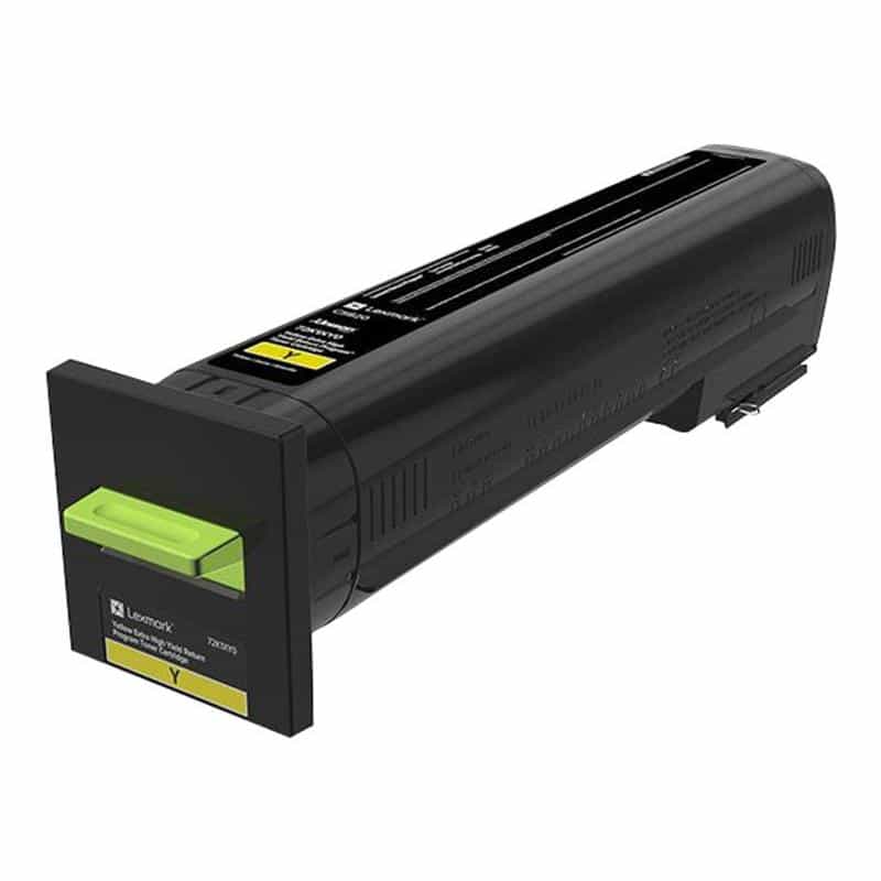 LEXMARK Besonders hohe Ergiebigkeit Gelb Tonerpatrone LCCP, LRP
