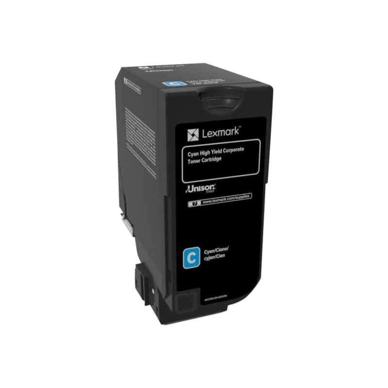 LEXMARK Cyan Tonerpatrone LCCP, Lexmark Corporate