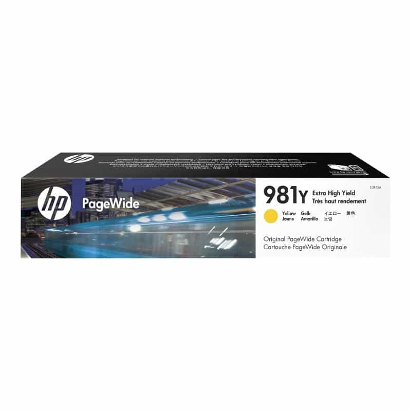 HP 981Y Besonders hohe Ergiebigkeit Gelb PageWide Tintenpatrone
