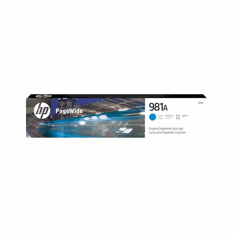 HP 981A Cyan PageWide Tintenpatrone