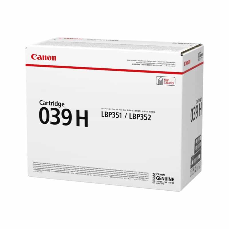 CANON 039 H Schwarz Tonerpatrone