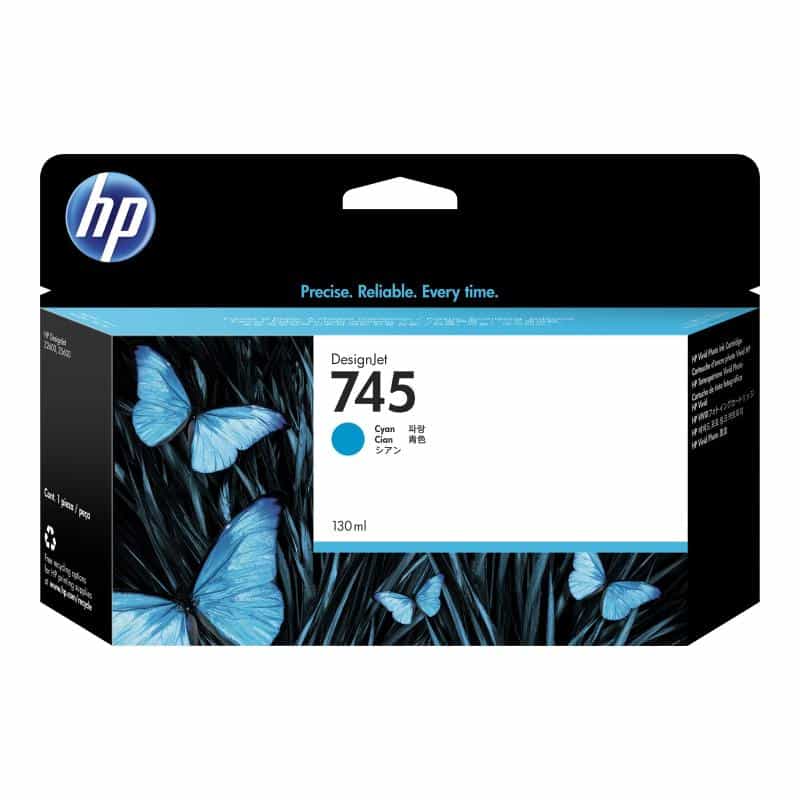 HP 745 Cyan DesignJet Tintenpatrone
