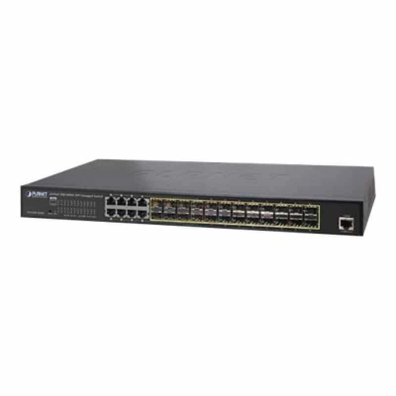 PLANET TECHNOLOGY 24-PORT SFP MANAGED SWITCH
