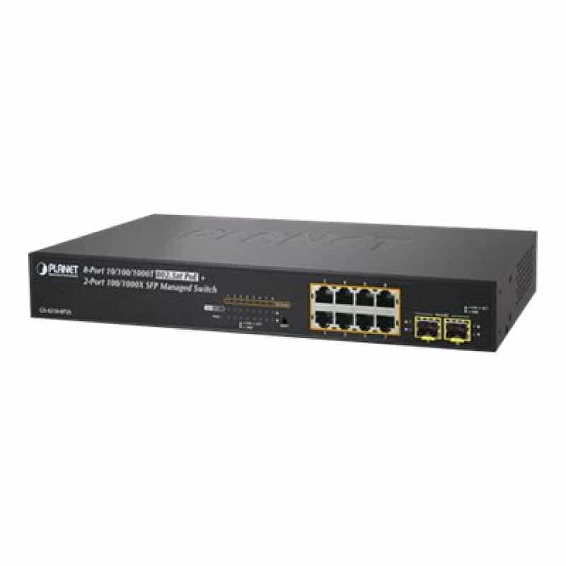 PLANET TECHNOLOGY 8-PORT MANAGED SWITCH