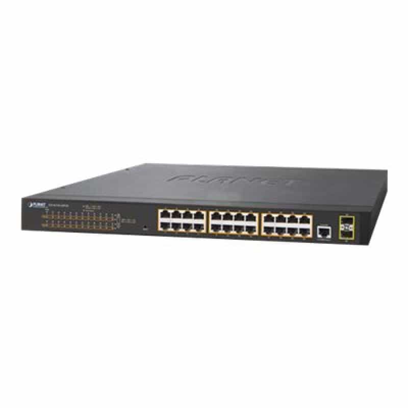 PLANET TECHNOLOGY 24-PORT MANAGED SWITCH